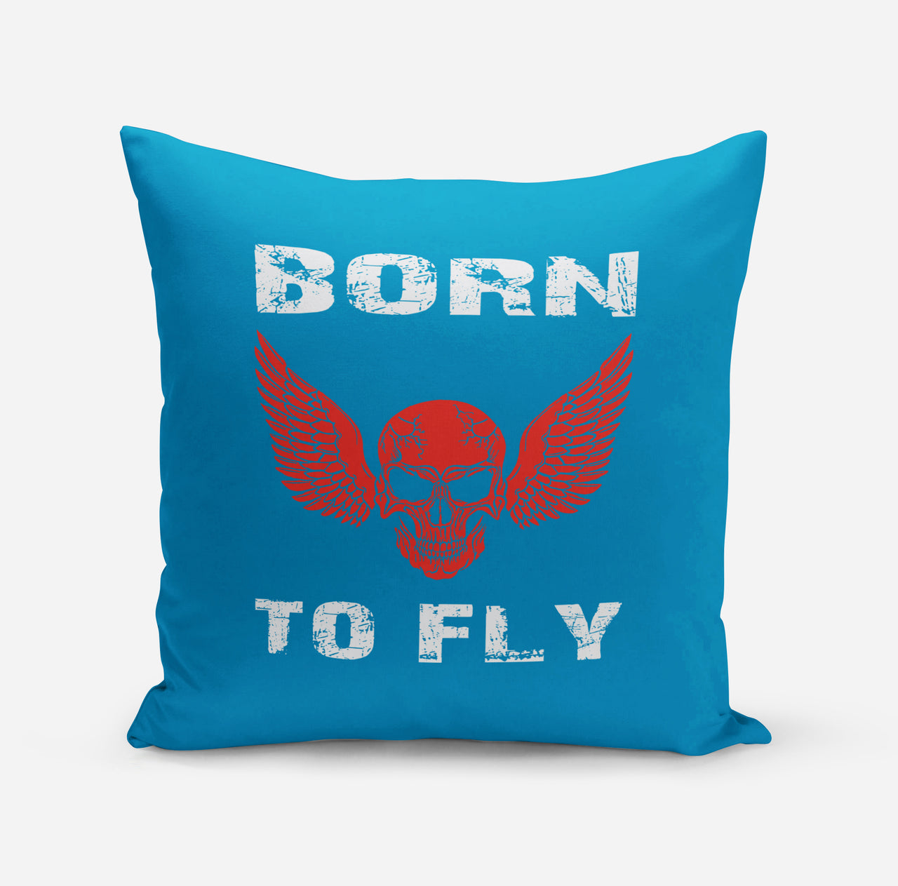 Born To Fly SKELETON Designed Pillows