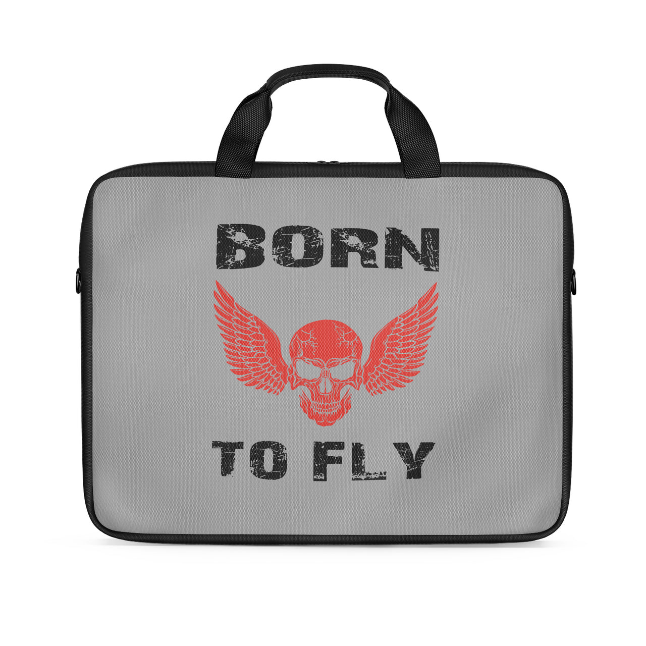 Born To Fly SKELETON Designed Laptop & Tablet Bags