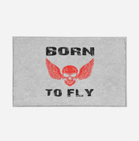 Thumbnail for Born To Fly SKELETON Designed Door Mats