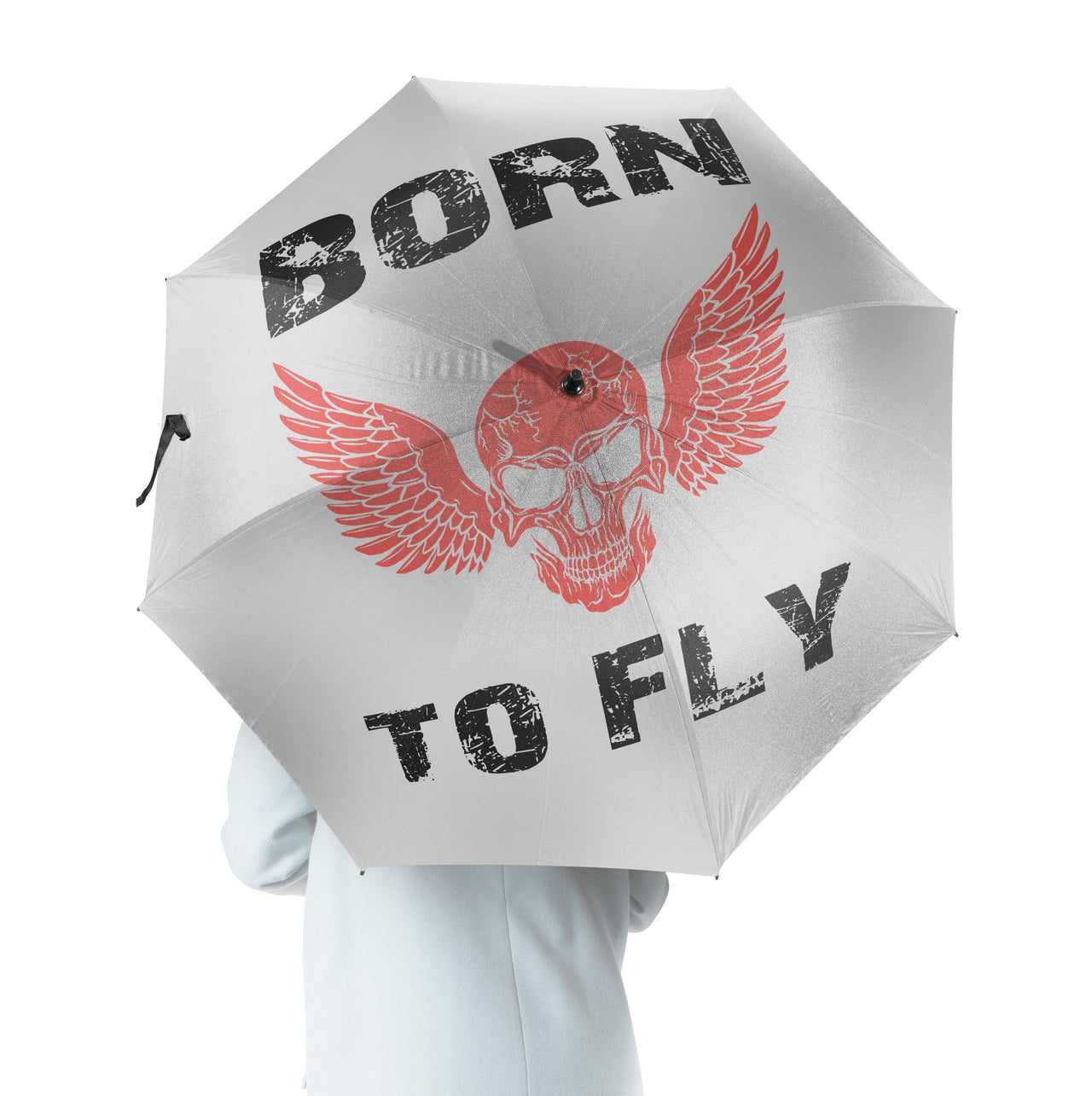 Born To Fly SKELETON Designed Umbrella
