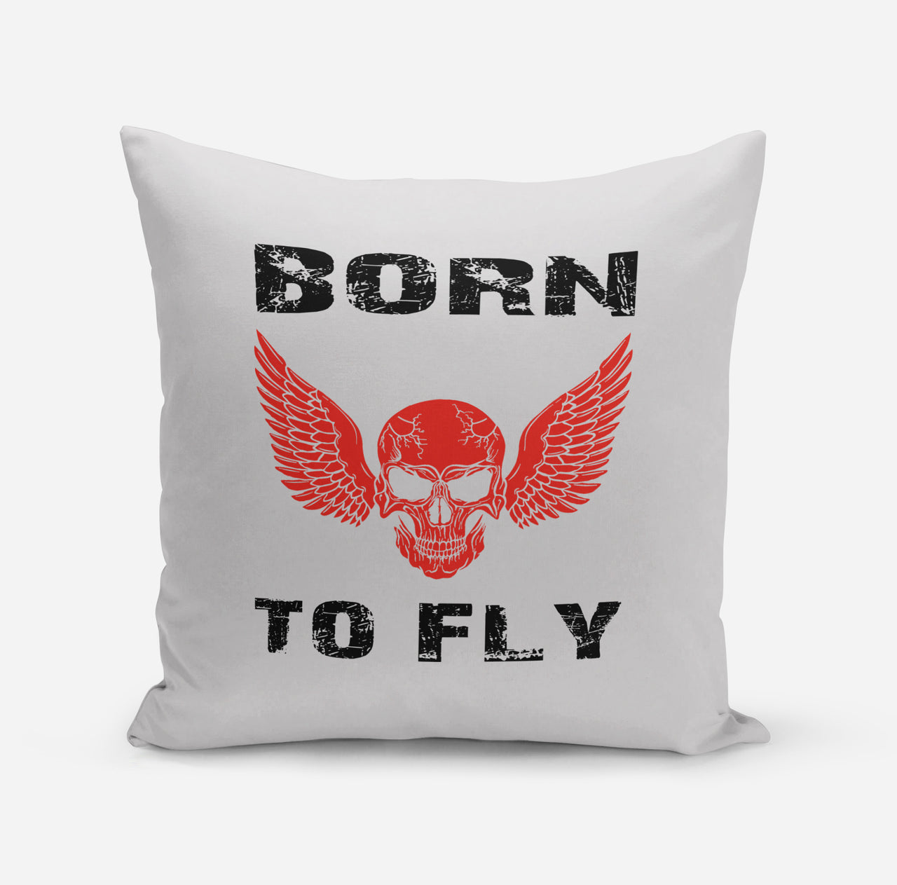 Born To Fly SKELETON Designed Pillows