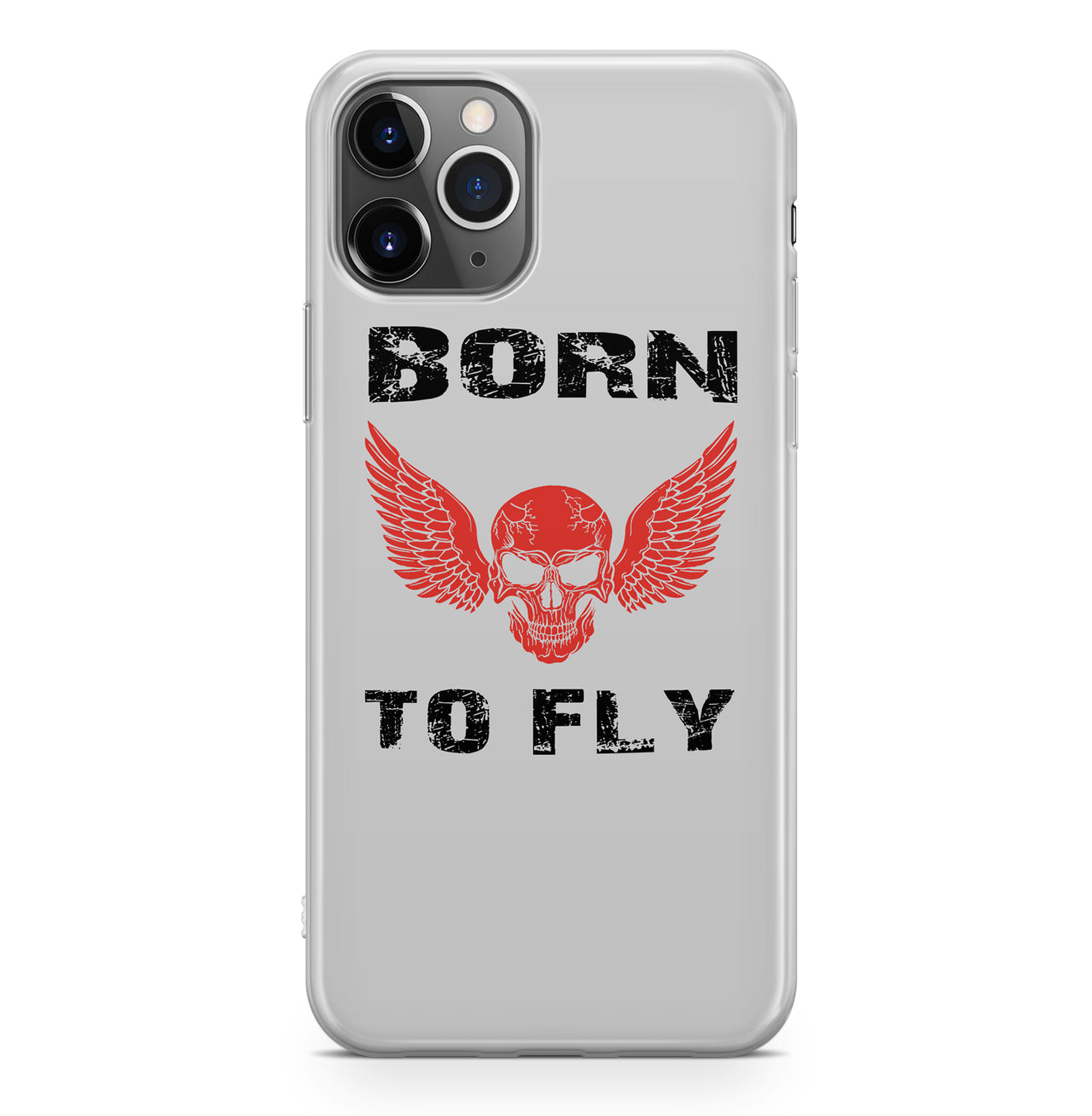 Born To Fly SKELETON Designed iPhone Cases