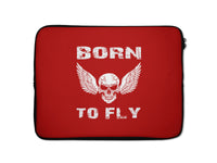 Thumbnail for Born To Fly SKELETON Designed Laptop & Tablet Cases