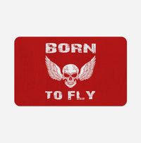 Thumbnail for Born To Fly SKELETON Designed Bath Mats