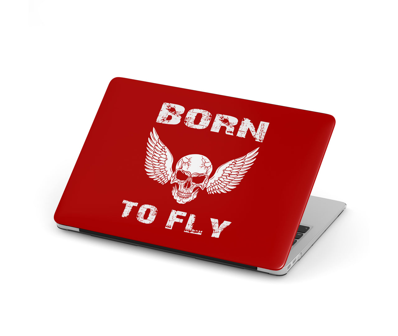 Born To Fly SKELETON Designed Macbook Cases