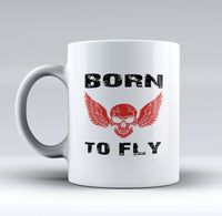 Thumbnail for Born To Fly SKELETON Designed Mugs