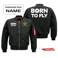 Thumbnail for Born To Fly Special Designed Pilot Jackets (Customizable)