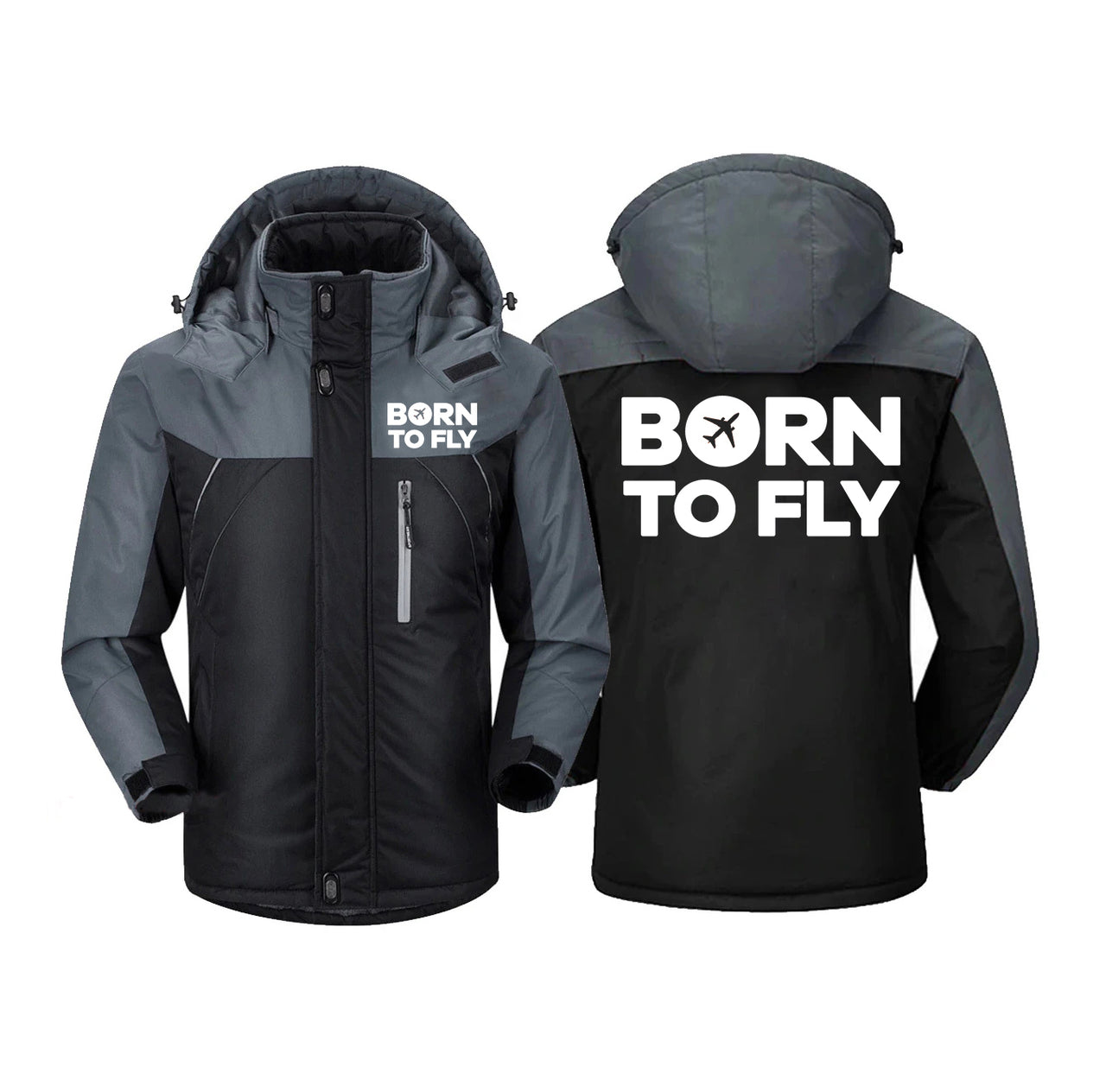 Born To Fly Special Designed Thick Winter Jackets