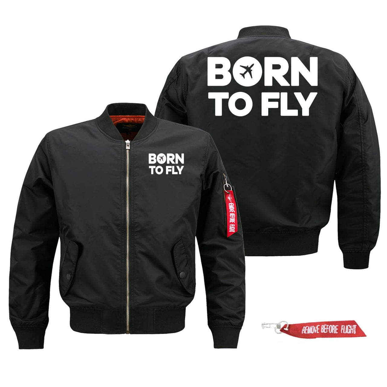 Born To Fly Special Designed Pilot Jackets (Customizable)