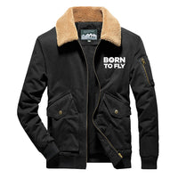 Thumbnail for Born To Fly Special Designed Thick Bomber Jackets