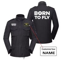 Thumbnail for Born To Fly Special Designed Military Coats