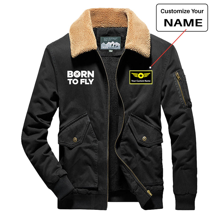 Born To Fly Special Designed Thick Bomber Jackets