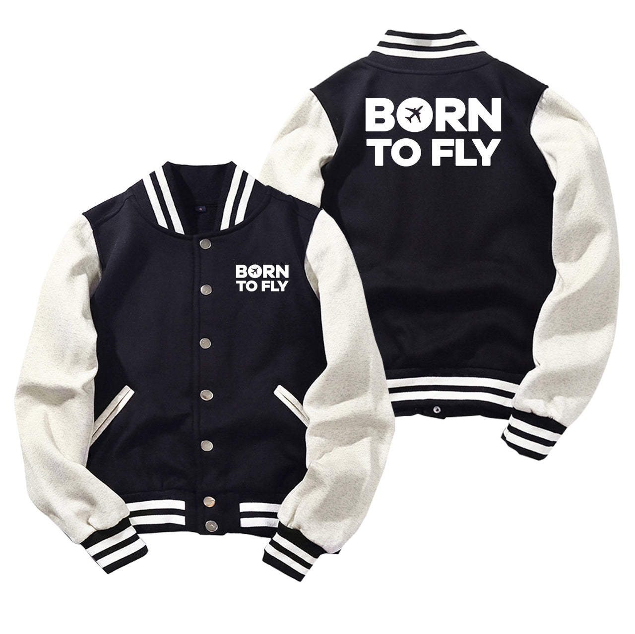 Born To Fly Special Designed Baseball Style Jackets
