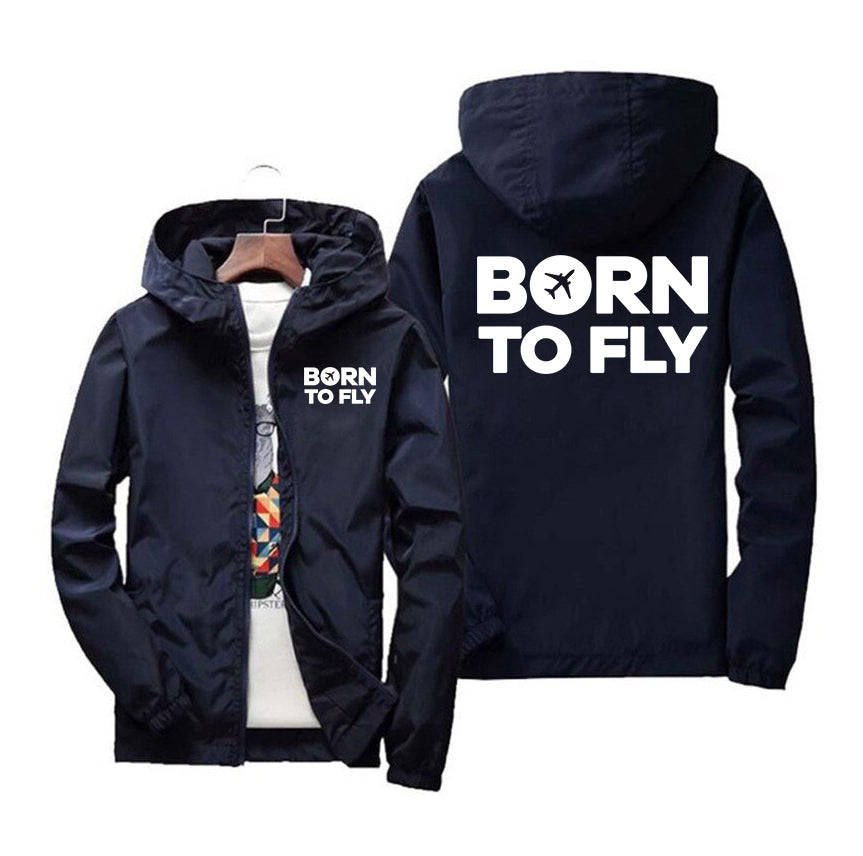 Born To Fly Special Designed Windbreaker Jackets