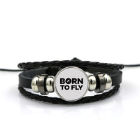 Thumbnail for Born To Fly Special Designed Leather Bracelets