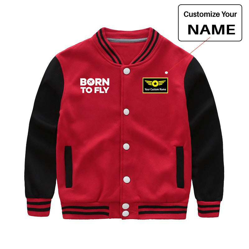 Born To Fly Special Designed "CHILDREN" Baseball Jackets