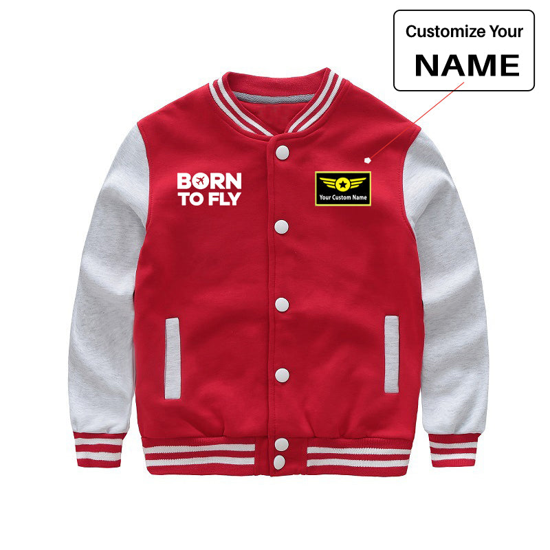 Born To Fly Special Designed "CHILDREN" Baseball Jackets