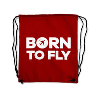 Thumbnail for Born To Fly Special Designed Drawstring Bags