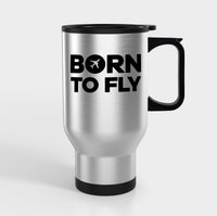 Thumbnail for Born To Fly Special Designed Travel Mugs (With Holder)