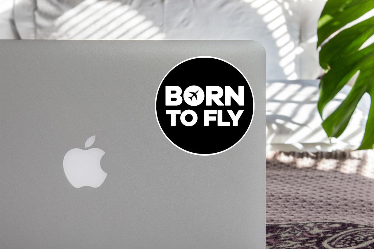 Born To Fly Special (Circle) Designed Stickers