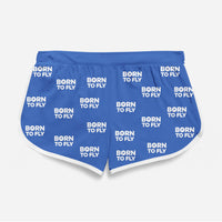 Thumbnail for Born To Fly Special Designed Women Beach Style Shorts