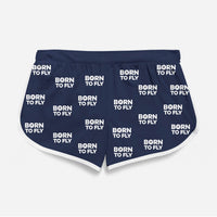 Thumbnail for Born To Fly Special Designed Women Beach Style Shorts
