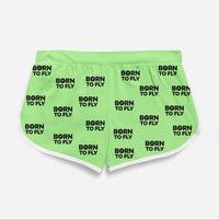 Thumbnail for Born To Fly Special Designed Women Beach Style Shorts