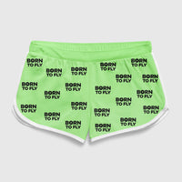Thumbnail for Born To Fly Special Designed Women Beach Style Shorts