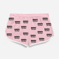 Thumbnail for Born To Fly Special Designed Women Beach Style Shorts