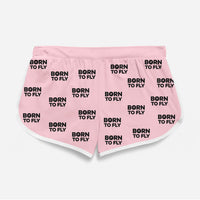 Thumbnail for Born To Fly Special Designed Women Beach Style Shorts