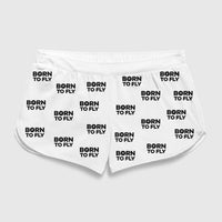 Thumbnail for Born To Fly Special Designed Women Beach Style Shorts