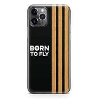 Thumbnail for Born To Fly & Pilot Epaulettes Designed iPhone Cases