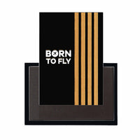 Thumbnail for Born To Fly & Pilot Epaulettes (4 Lines) Designed Magnets