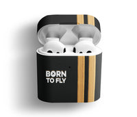 Thumbnail for Born to Fly & Pilot Epaulettes (4,3,2 Lines) Designed AirPods Cases