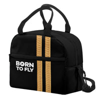 Thumbnail for Born to Fly & Pilot Epaulettes (4,3,2 Lines) Designed Lunch Bags