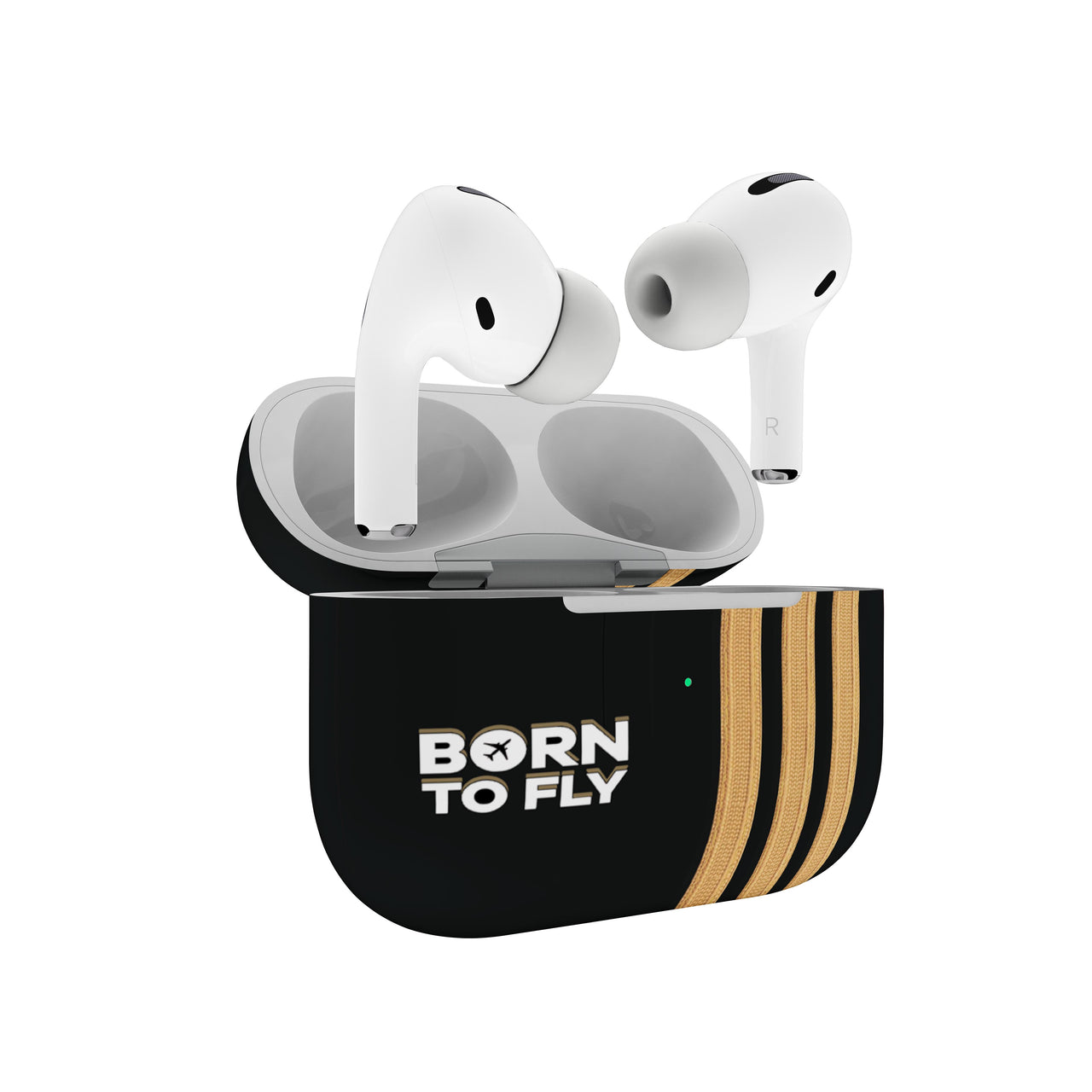 Born to Fly & Pilot Epaulettes (4,3,2 Lines) Designed Airpods "Pro" Cases