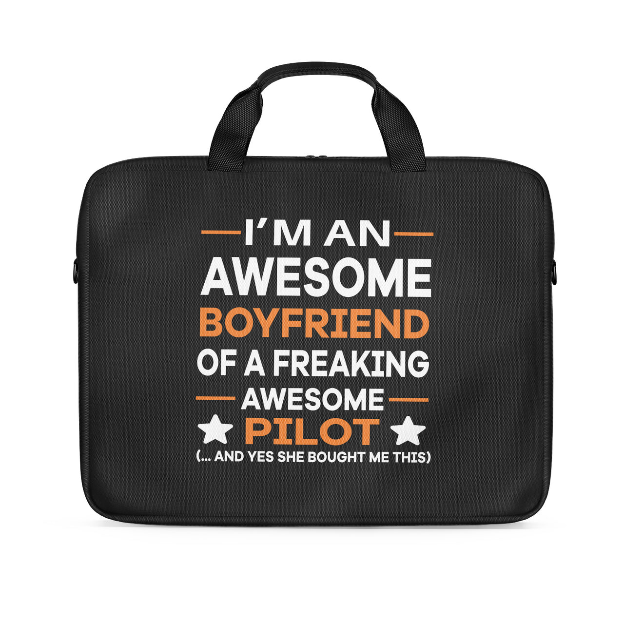 I am an Awesome Boyfriend Designed Laptop & Tablet Bags