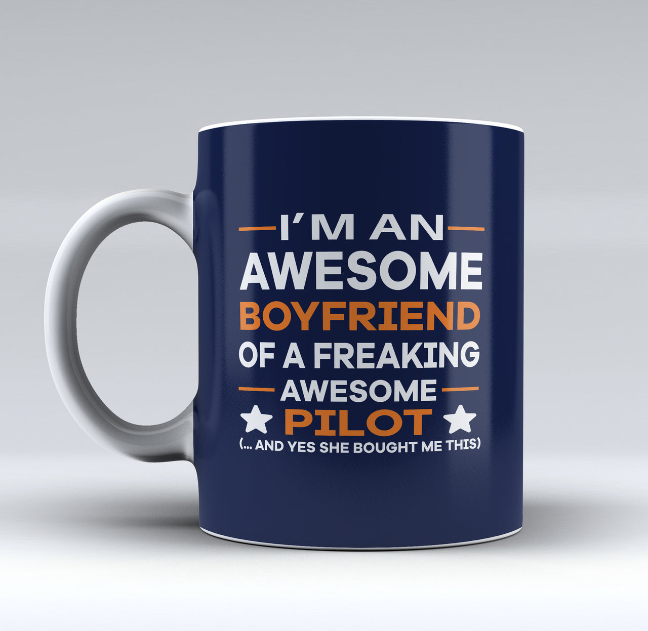 I am an Awesome Boyfriend Designed Mugs