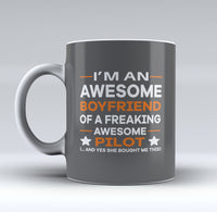 Thumbnail for I am an Awesome Boyfriend Designed Mugs