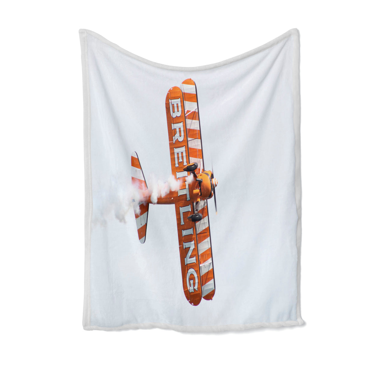 Breitling Show Aircraft Designed Bed Blankets & Covers