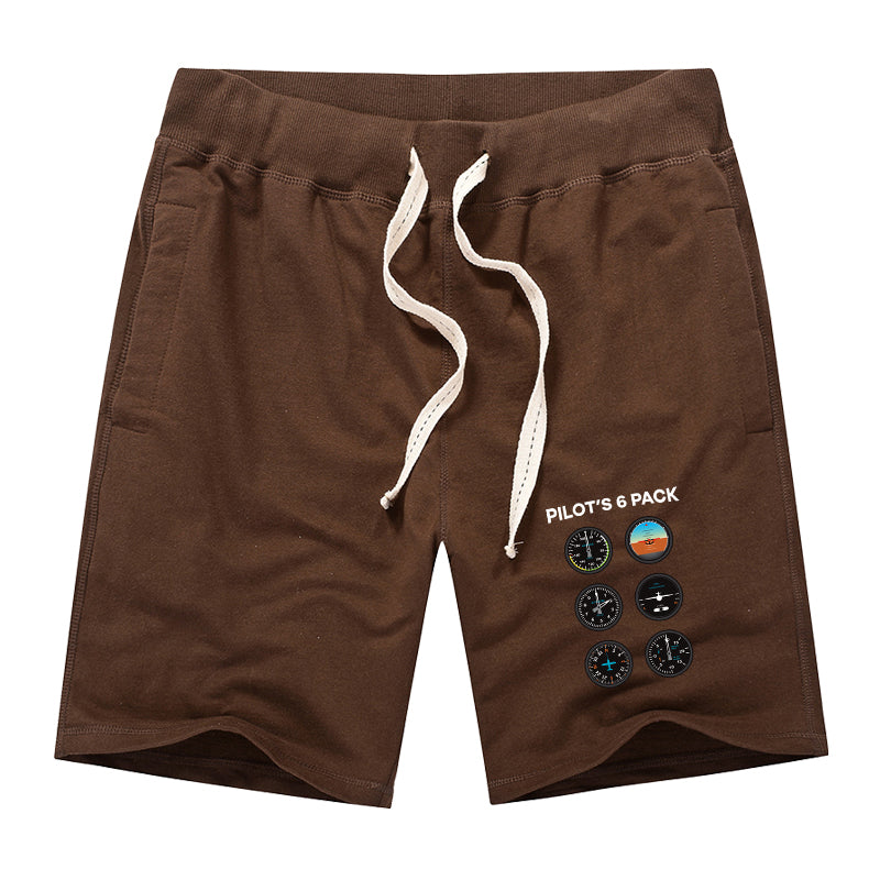 Pilot's 6 Pack Designed Cotton Shorts