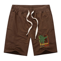 Thumbnail for Fighter Machine Designed Cotton Shorts