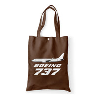 Thumbnail for The Boeing 737 Designed Tote Bags