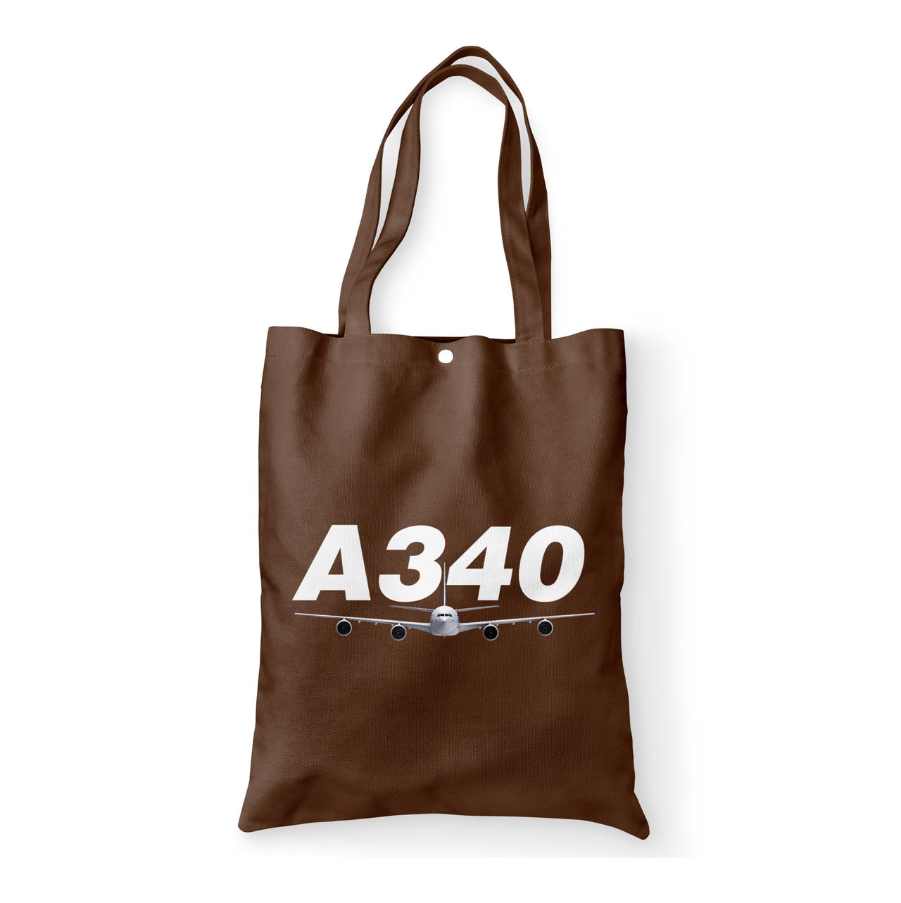 Super Airbus A340 Designed Tote Bags