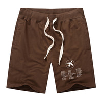 Thumbnail for Aviation Alphabet 2 Designed Cotton Shorts