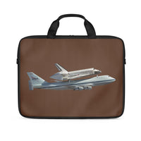 Thumbnail for Space shuttle on 747 Designed Laptop & Tablet Bags