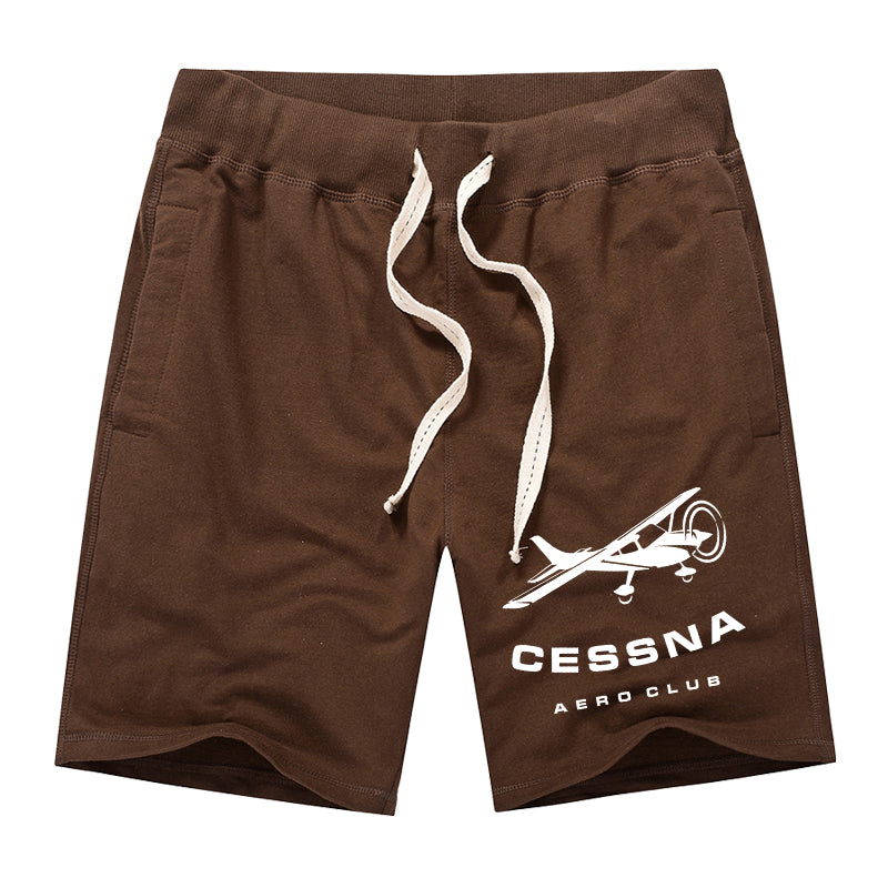 Cessna Aeroclub Designed Cotton Shorts