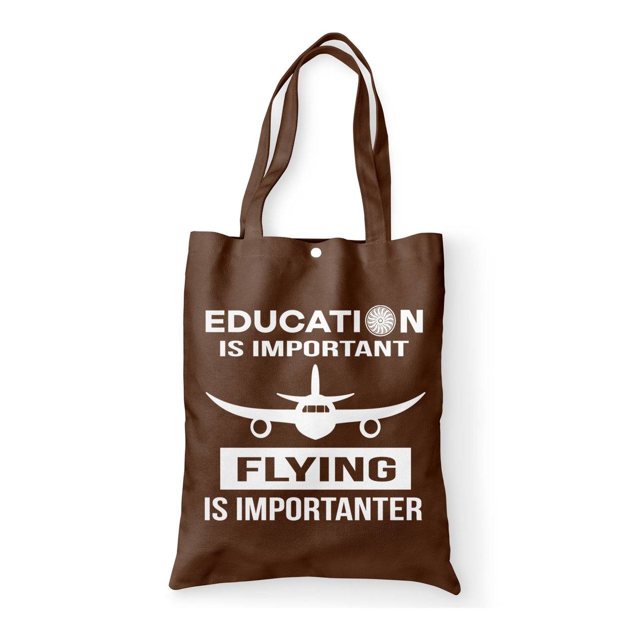 Flying is Importanter Designed Tote Bags