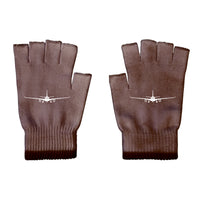 Thumbnail for Airbus A330 Silhouette Designed Cut Gloves