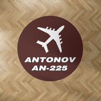 Thumbnail for Antonov AN-225 (28) Designed Carpet & Floor Mats (Round)